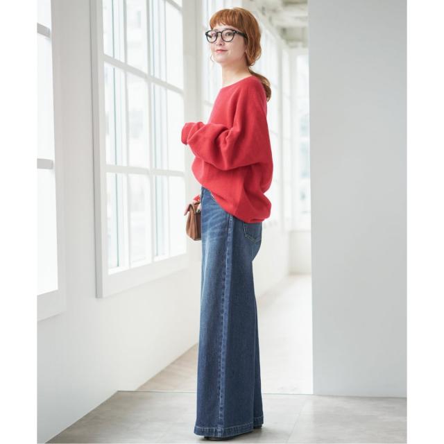 スピック＆スパン（Spick and Span）/《追加3》 5 1/2 BAGGY DENIM