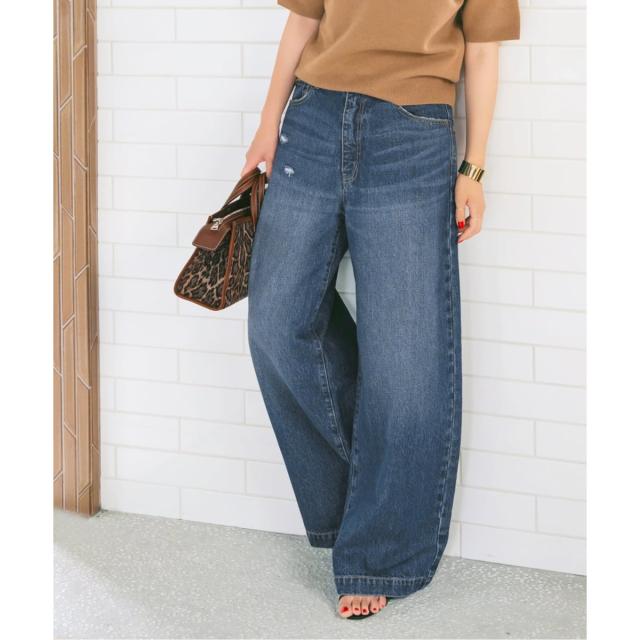 スピック＆スパン（Spick and Span）/《追加3》 5 1/2 BAGGY DENIM