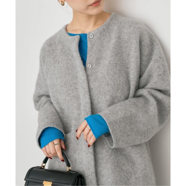 スピック＆スパン（Spick and Span）/《追加2》シアーボートネックプルオーバー