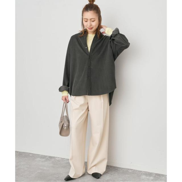 スピック＆スパン（Spick and Span）/《追加2》シアーボートネックプルオーバー