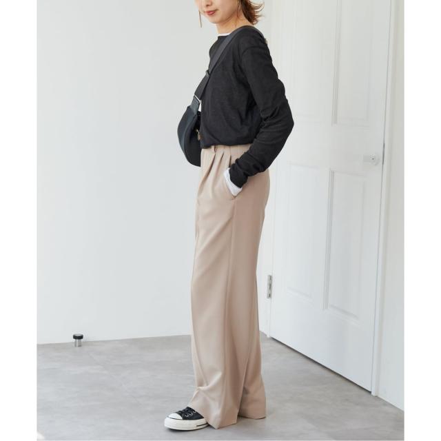 スピック＆スパン（Spick and Span）/《追加2》シアーボートネックプルオーバー