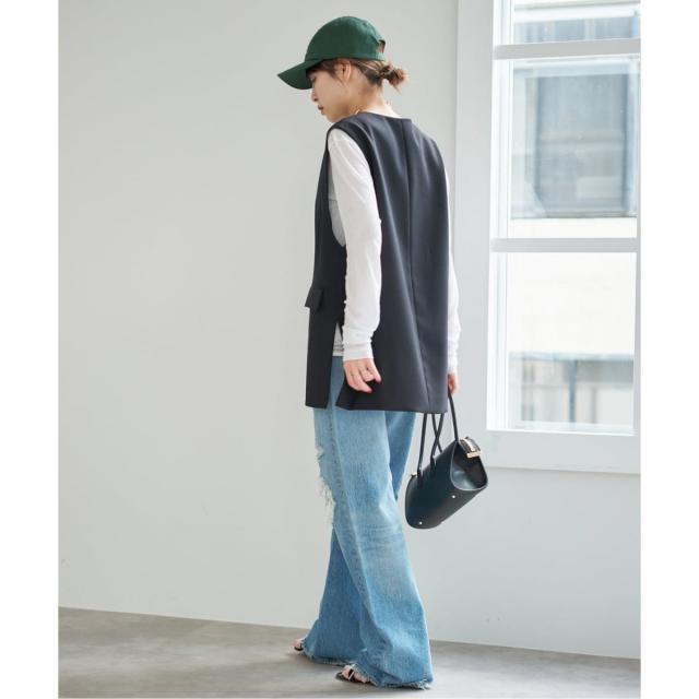 スピック＆スパン（Spick and Span）/《追加2》シアーボートネックプルオーバー