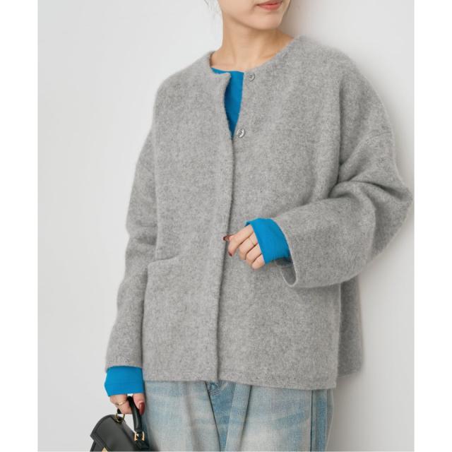 スピック＆スパン（Spick and Span）/《追加2》シアーボートネックプルオーバー