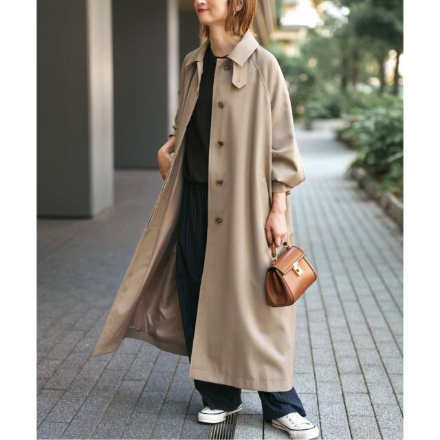 スピック＆スパン（Spick and Span）/ステンカラーウールトレンチの