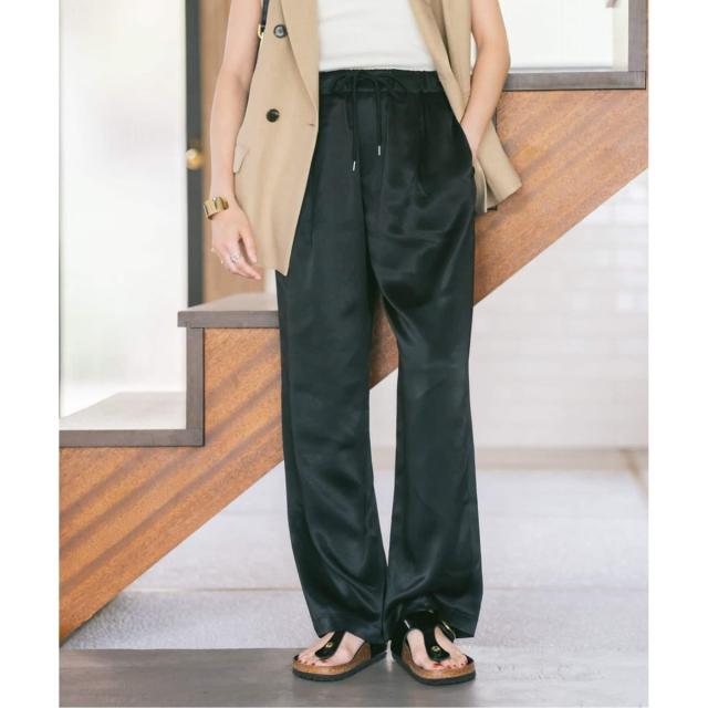 スピック＆スパン（Spick and Span）/《追加2》サテンイージーパンツ