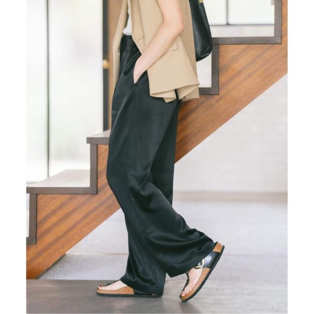 スピック＆スパン（Spick and Span）/《追加2》サテンイージーパンツ