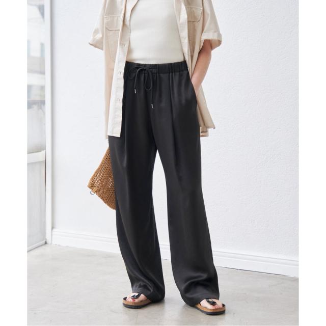 スピック＆スパン（Spick and Span）/《追加2》サテンイージーパンツ