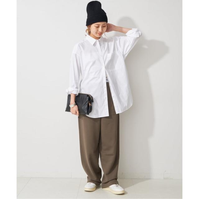 スピック＆スパン（Spick and Span）/《追加2》50コットンオーバーシャツ