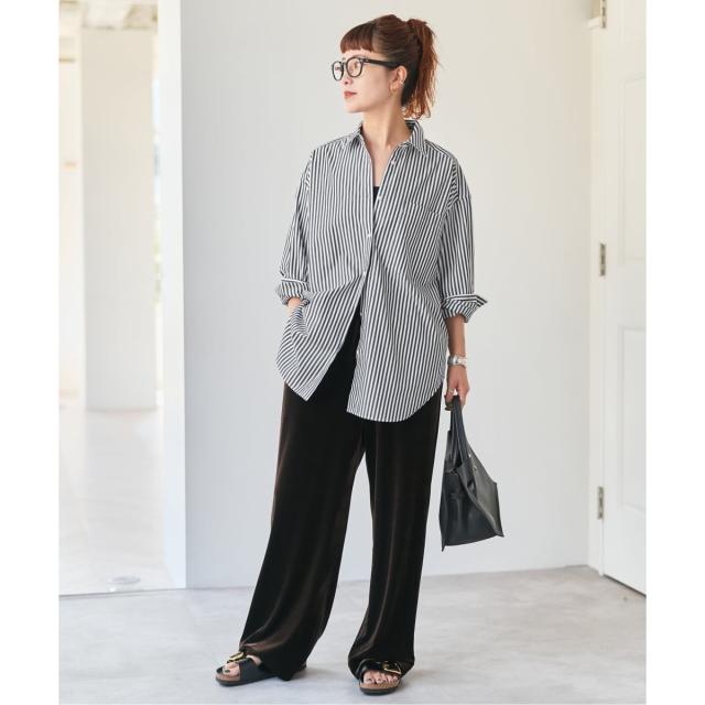 スピック＆スパン（Spick and Span）/《追加2》50コットンオーバーシャツ