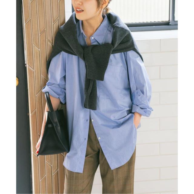 スピック＆スパン（Spick and Span）/《追加2》50コットンオーバーシャツ