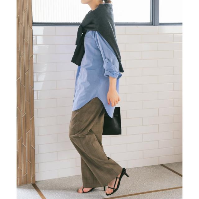 スピック＆スパン（Spick and Span）/《追加2》50コットンオーバーシャツ