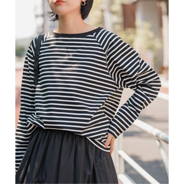 スピック＆スパン（Spick and Span）/《追加2》ボートネックバックタックプルオーバー