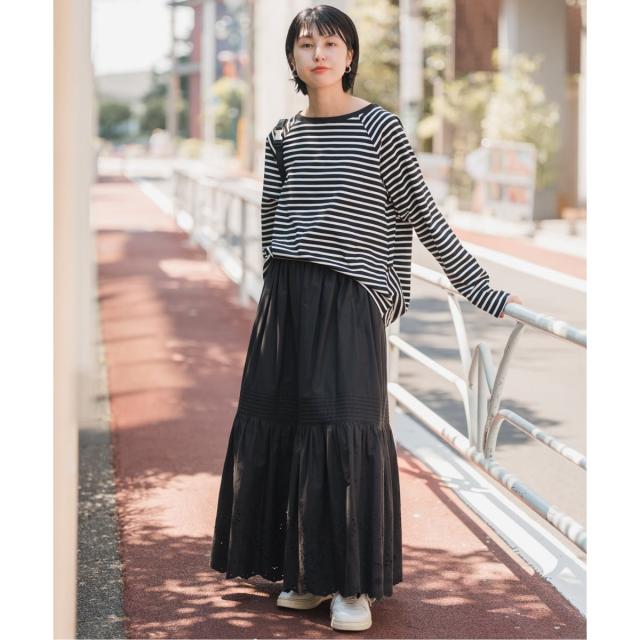 スピック＆スパン（Spick and Span）/《追加2》ボートネックバックタックプルオーバー