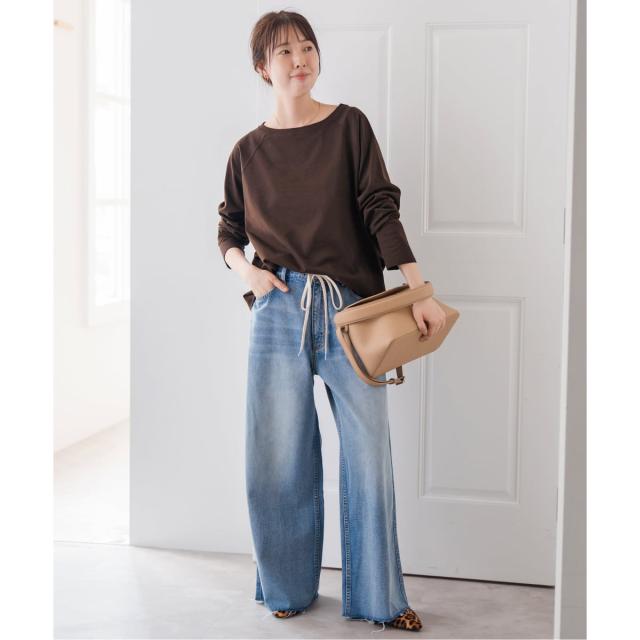 スピック＆スパン（Spick and Span）/《追加2》ボートネックバックタックプルオーバー