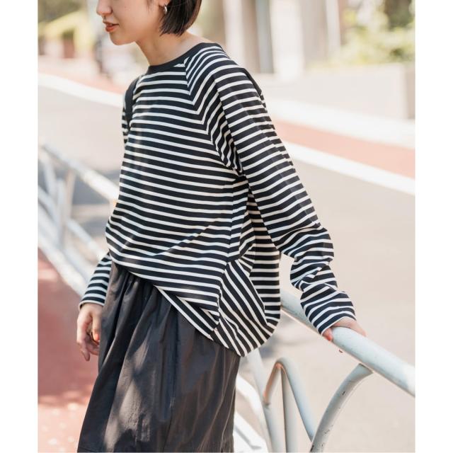 スピック＆スパン（Spick and Span）/《追加2》ボートネックバックタックプルオーバー