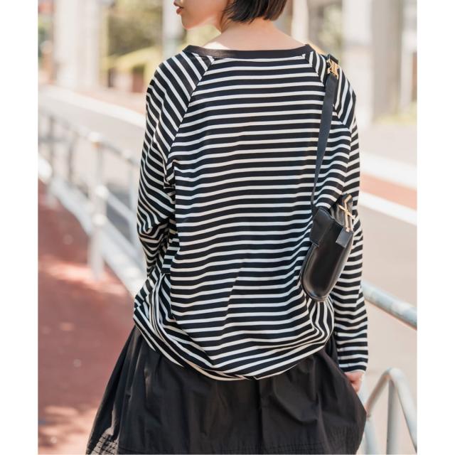 スピック＆スパン（Spick and Span）/《追加2》ボートネックバックタックプルオーバー