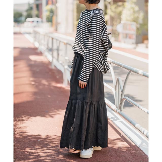 スピック＆スパン（Spick and Span）/《追加2》ボートネックバックタックプルオーバー