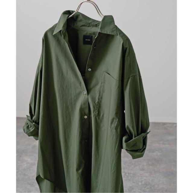 スピック＆スパン（Spick and Span）/《WEB限定 / 追加2》50コットンオーバーシャツ