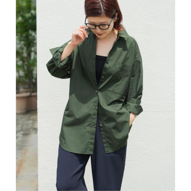 スピック＆スパン（Spick and Span）/《WEB限定 / 追加2》50コットンオーバーシャツ