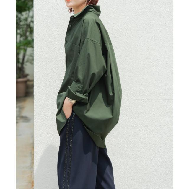 スピック＆スパン（Spick and Span）/《WEB限定 / 追加2》50コットンオーバーシャツ