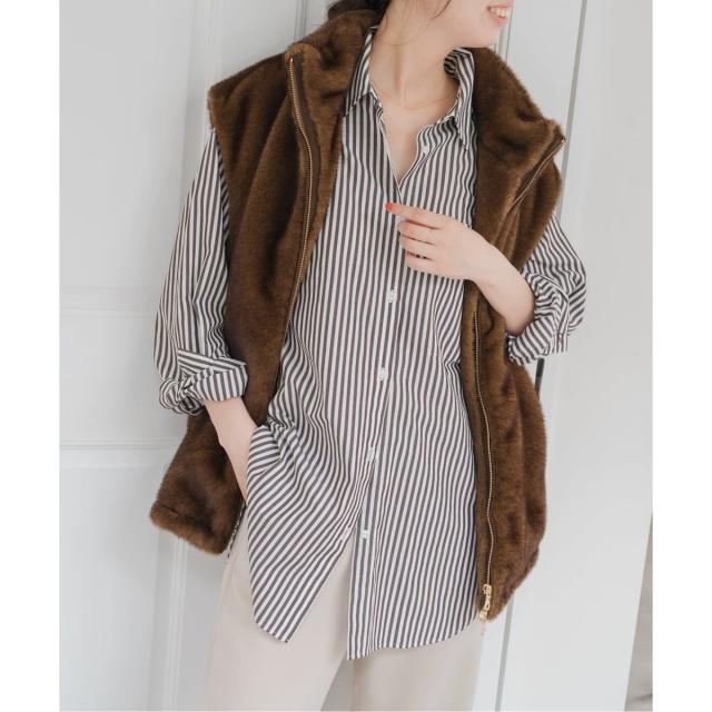 スピック＆スパン（Spick and Span）/《WEB限定 / 追加2》50コットンオーバーシャツ