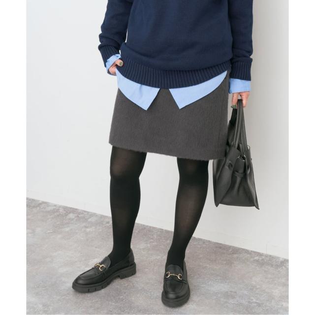 スピック＆スパン（Spick and Span）/《追加》シャギーミニスカート