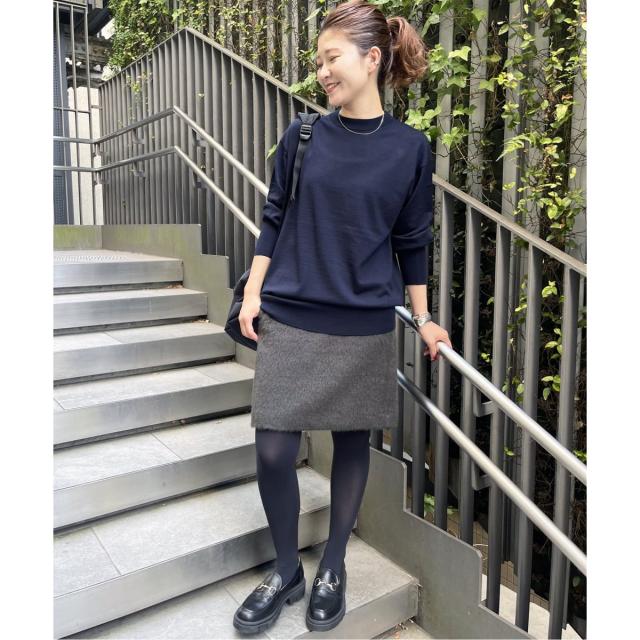 スピック＆スパン（Spick and Span）/《追加》シャギーミニスカート