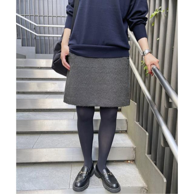 スピック＆スパン（Spick and Span）/《追加》シャギーミニスカート