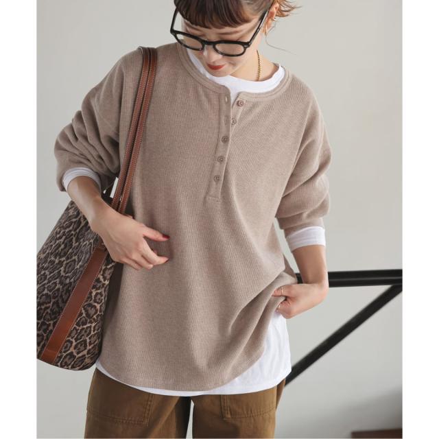 スピック＆スパン（Spick and Span）/《WEB限定 / 追加3》2枚SETヘンリーネックプルオーバー