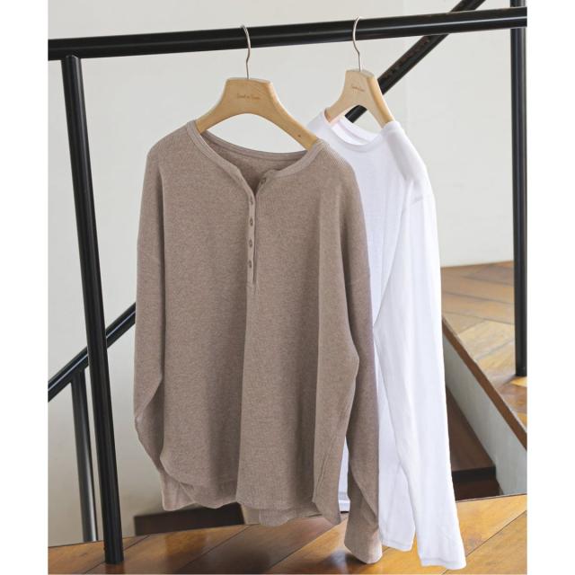 スピック＆スパン（Spick and Span）/《WEB限定 / 追加3》2枚SETヘンリーネックプルオーバー