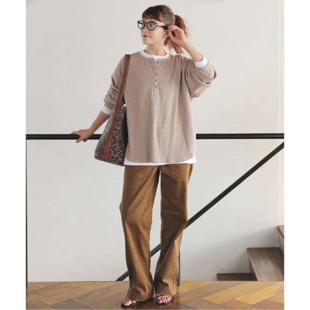 スピック＆スパン（Spick and Span）/《WEB限定 / 追加3》2枚SETヘンリーネックプルオーバー