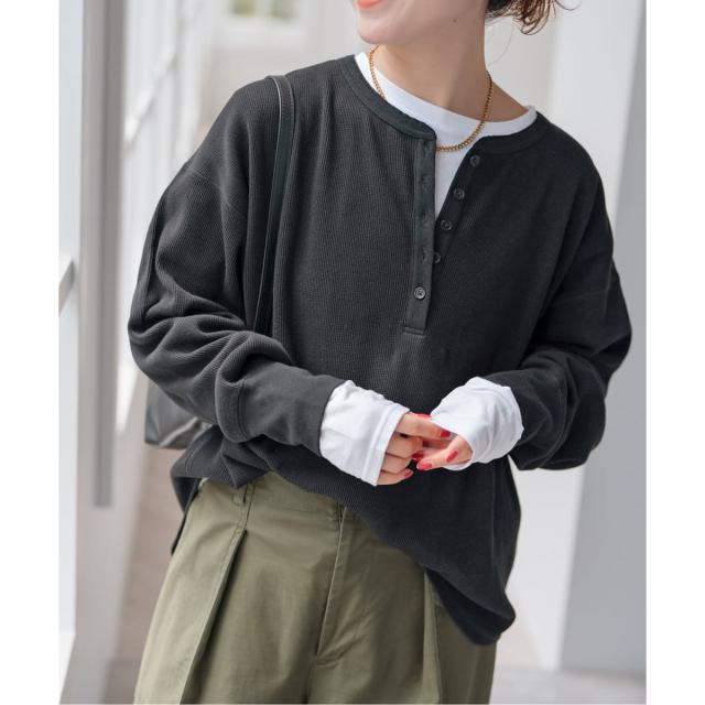 スピック＆スパン（Spick and Span）/《WEB限定 / 追加3》2枚SETヘンリーネックプルオーバー