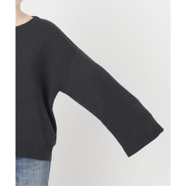 スピック＆スパン（Spick and Span）/《手洗い可》スムースボートネックニット