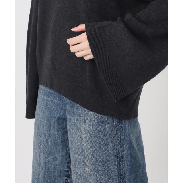 スピック＆スパン（Spick and Span）/《手洗い可》スムースボートネックニット