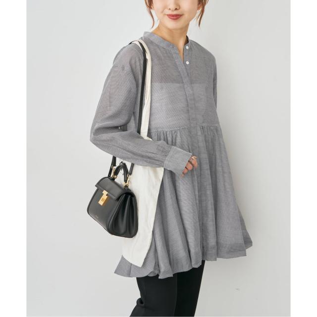 スピック＆スパン（Spick and Span）/コットンシルクティアードチュニック