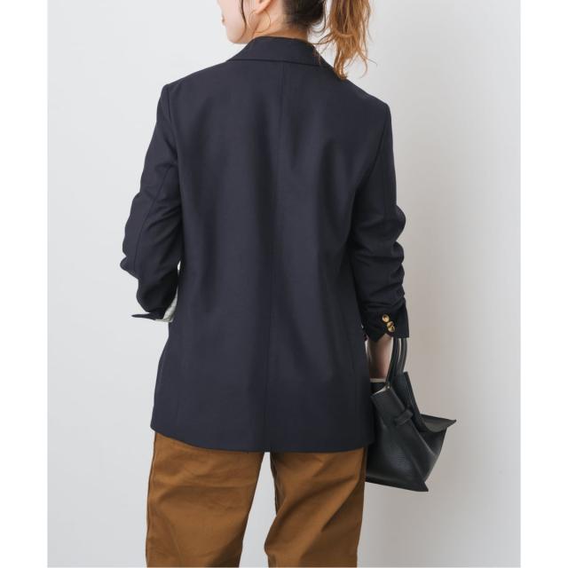 スピック＆スパン（Spick and Span）/《追加》ウールブレンドダブルブレストジャケット