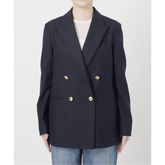 スピック＆スパン（Spick and Span）/《追加》ウールブレンドダブルブレストジャケット