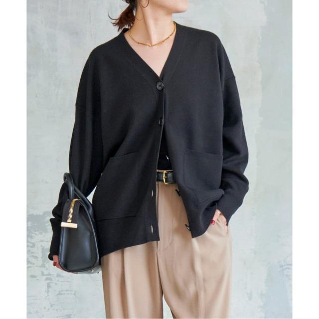 スピック＆スパン（Spick and Span）/《追加2》ダブルジャガードカーディガン