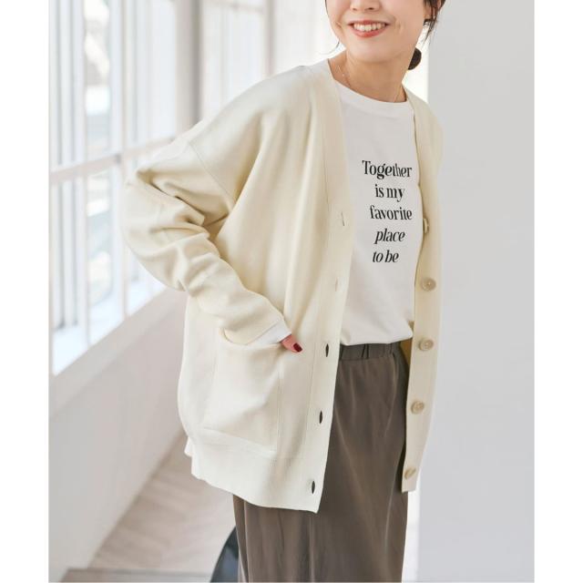 スピック＆スパン（Spick and Span）/《追加2》ダブルジャガードカーディガン