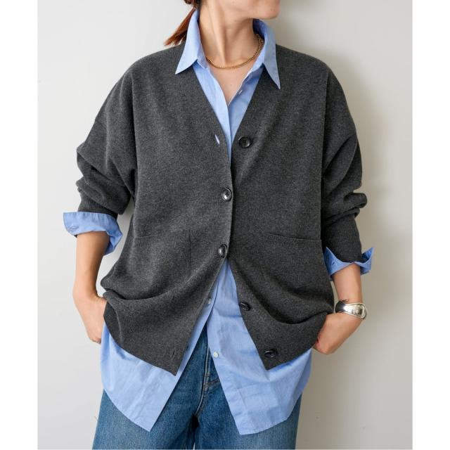 スピック＆スパン（Spick and Span）/《追加2》ダブルジャガードカーディガン