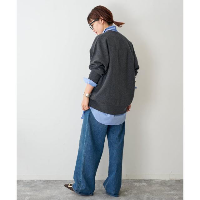 スピック＆スパン（Spick and Span）/《追加2》ダブルジャガードカーディガン