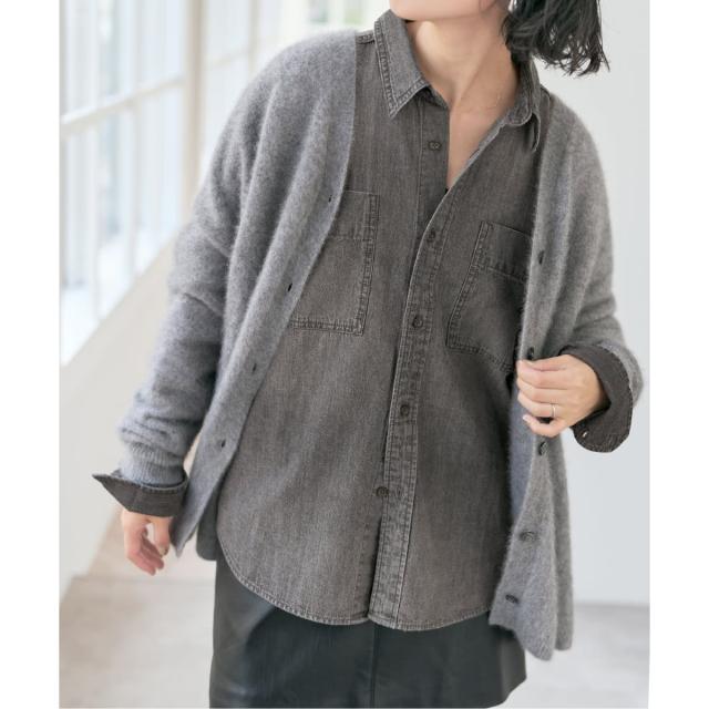 スピック＆スパン（Spick and Span）/《追加2》ライトオンスデニムシャツ