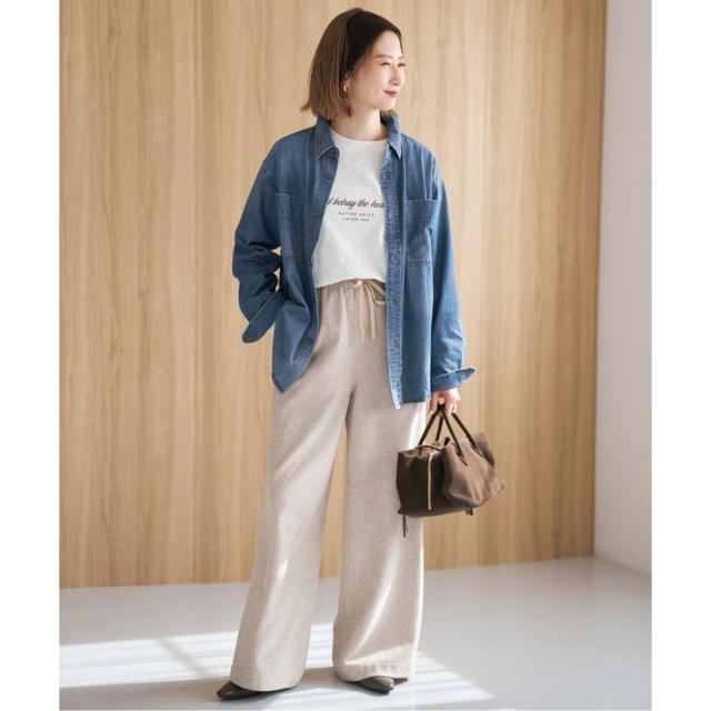 スピック＆スパン（Spick and Span）/《追加2》ライトオンスデニムシャツ