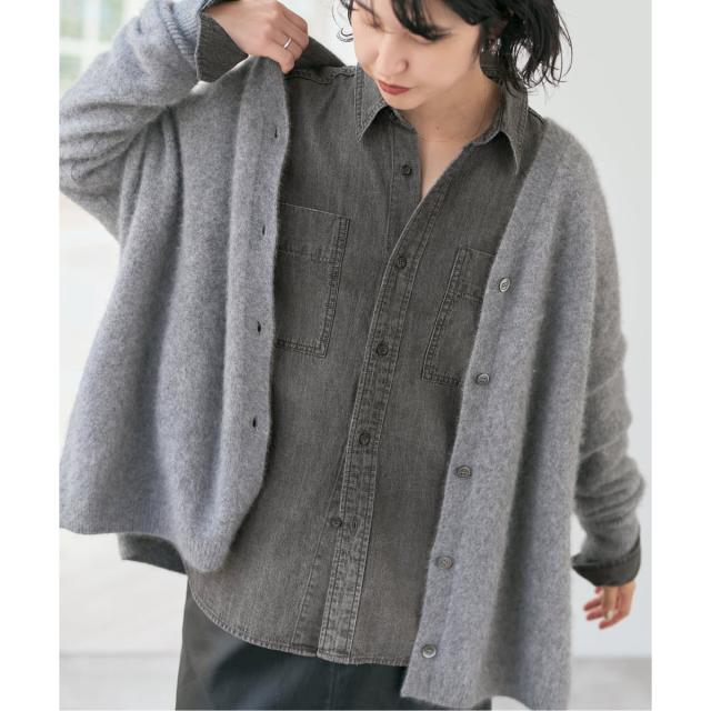 スピック＆スパン（Spick and Span）/《追加2》ライトオンスデニムシャツ