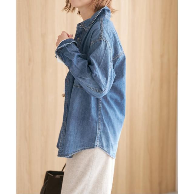 スピック＆スパン（Spick and Span）/《追加2》ライトオンスデニムシャツ