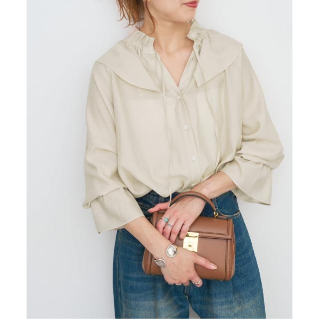 スピック＆スパン（Spick and Span）/ポリアセテートラッフルカラー