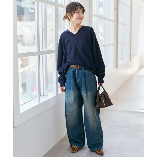 スピック＆スパン（Spick and Span）/《WEB限定カラー有り》カシミヤ混Vネックプルオーバー