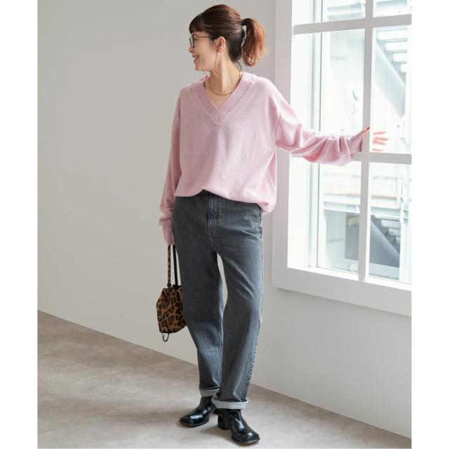 スピック＆スパン（Spick and Span）/《WEB限定カラー有り》カシミヤ混Vネックプルオーバー