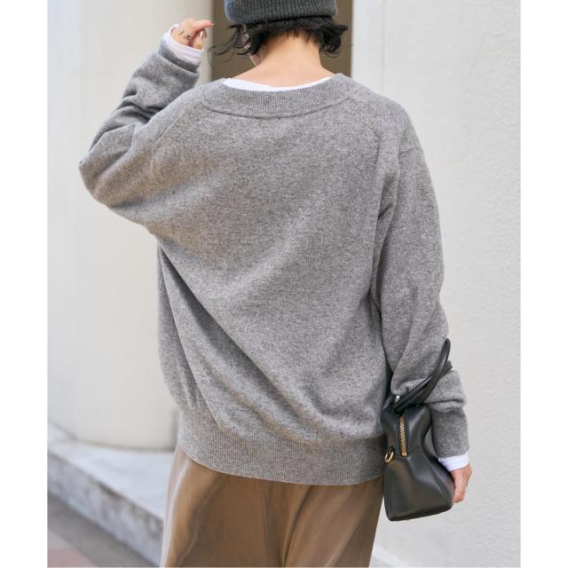 スピック＆スパン（Spick and Span）/《WEB限定カラー有り》カシミヤ混Vネックプルオーバー