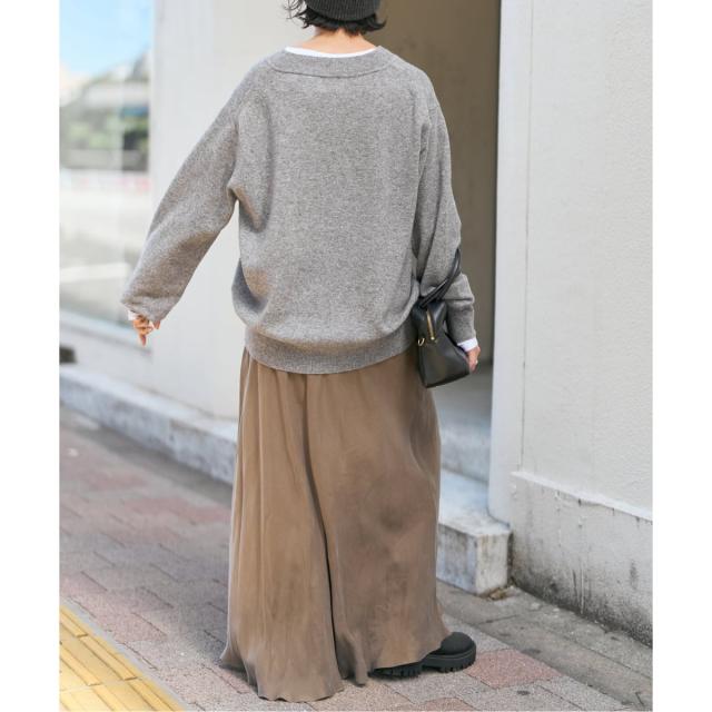 スピック＆スパン（Spick and Span）/《WEB限定カラー有り》カシミヤ混Vネックプルオーバー